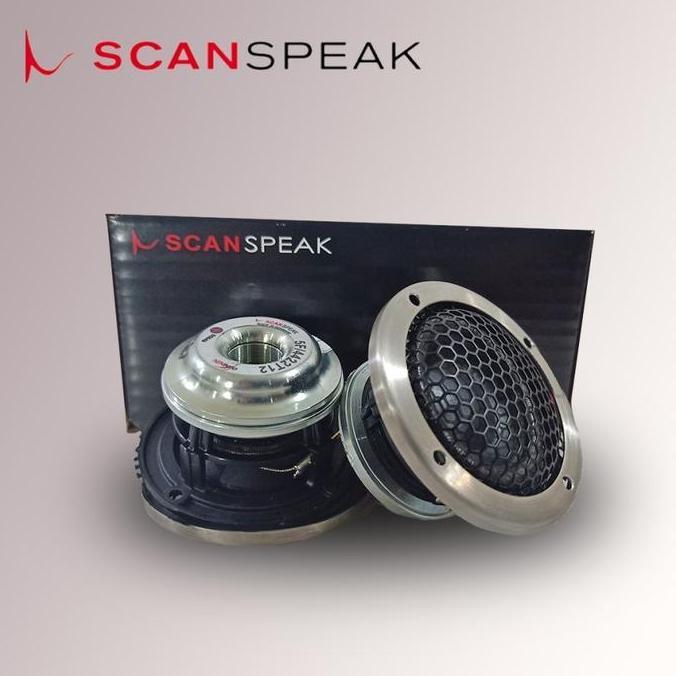 ScanSpeak 5F/4422T12 Speaker Fullrange 2.5" Original DEnmark terlaris