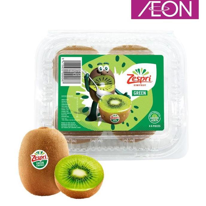 Buah Kiwi Zespri Hijau Isi 4 / Kiwi Green Zespri Pack 4 Pcs