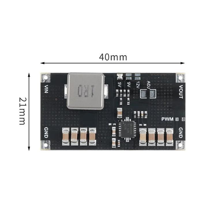 TPS61088 High Power 5V/9V/12V Boost Module DC-DC 10A Current