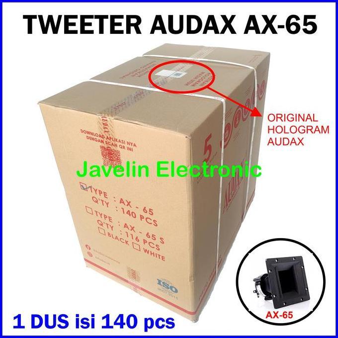 Grosir 1 dus Tweeter Audax Ax 65 / Speaker Audax AX65 terlaris