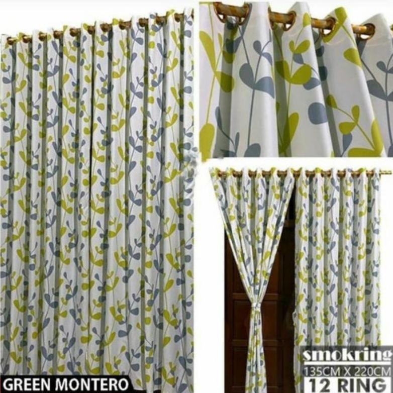 FREE ONGKIR GORDEN PINTU DAN GORDEN JENDELA 12 RING POLOS EMBOS/GORDEN HORDEN MOTIF & POLOS EMBOS / 