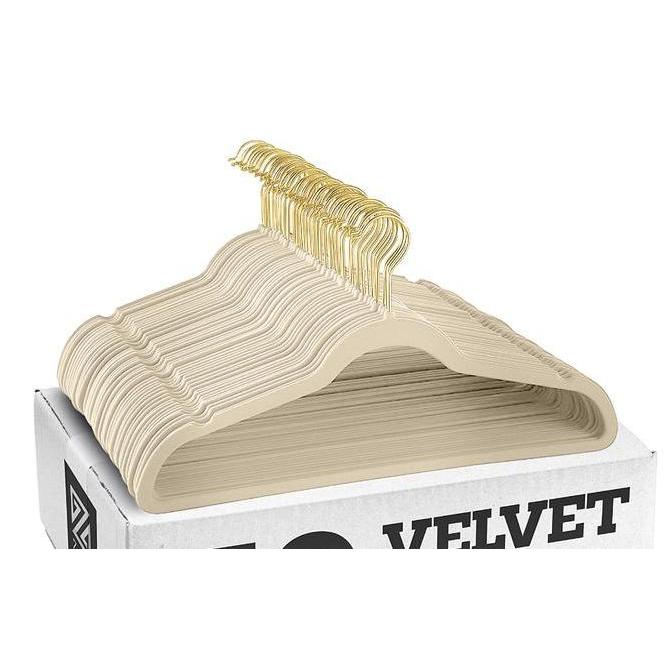 Velvet Hanger Hanger Beludru Premium Luxury Hanger Gantungan Baju HG