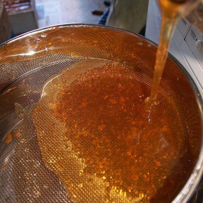 Sale Mesin Peras Madu Honey Extractor Hand 3 Frames Stainless Steel