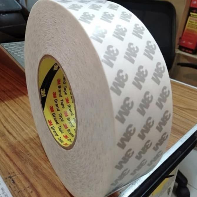 Bisaaja- Double Tape 3M 9080 Perekat Tipis Permanent 6Mm X 50M