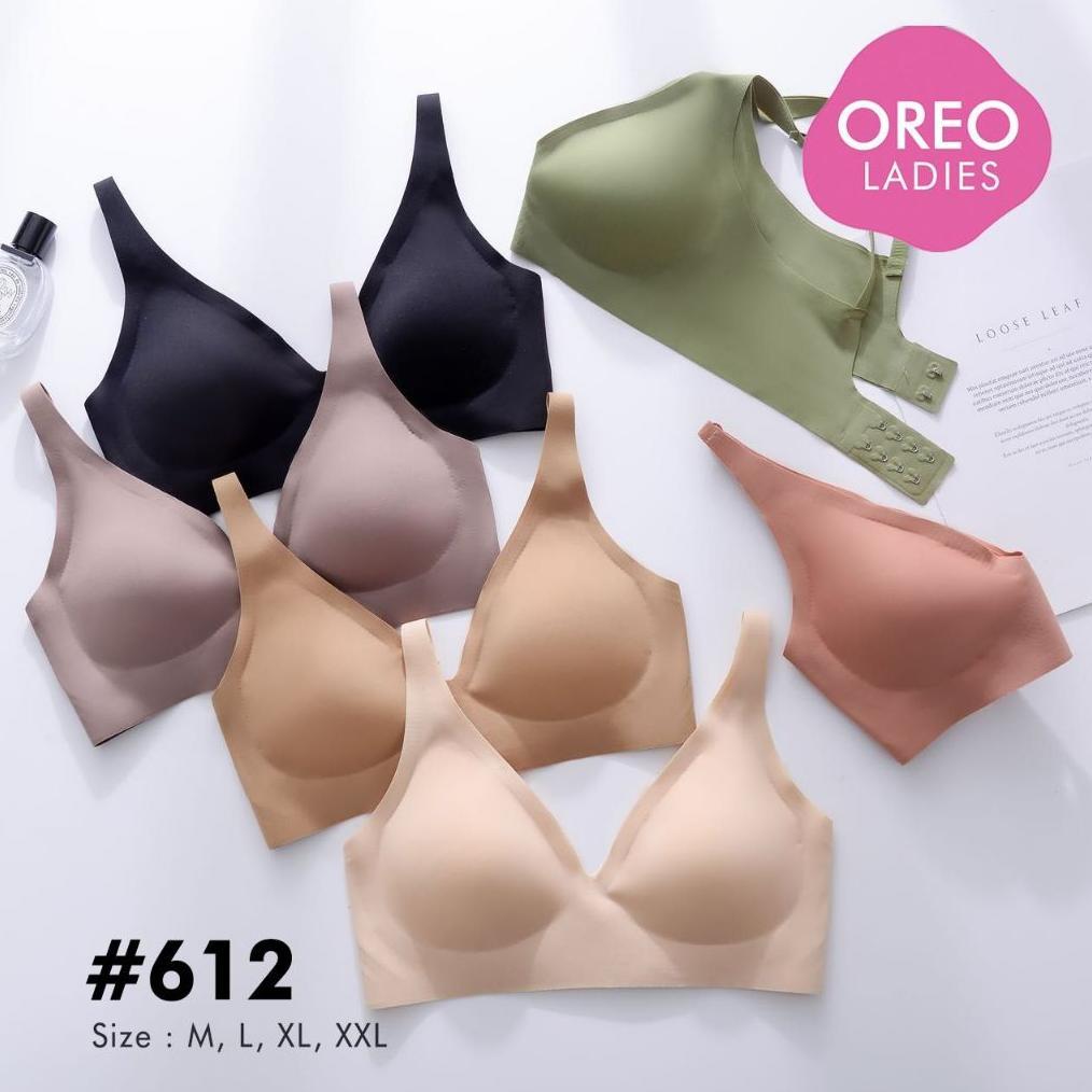 Bra Seamless Oreo / BH Wanita Tanpa Kawat / Bra Wanita Tanpa Jahit Premium