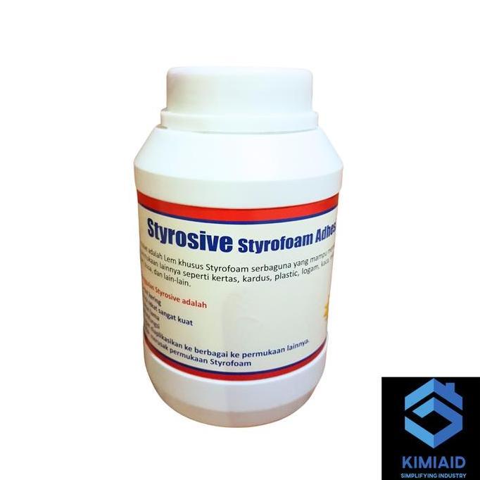 Bisaaja- Lem Styrofoam 1Kg - Lem Kertas Kardus Plastik Logam Mika Kaca