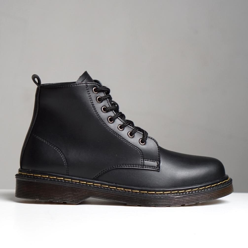 MURAH Sepatu Boots Pria Oxwalker ALPHA Sepatu Hitam Pria