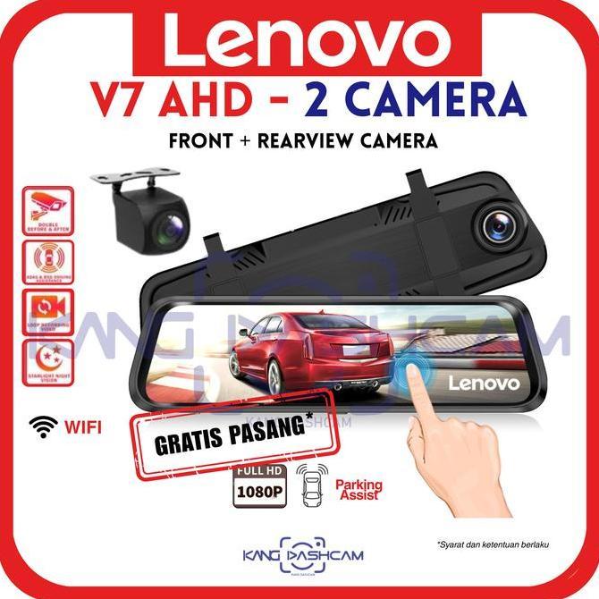 Lenovo V7 AHD Dual Camera Dashcam Car DVR Camera Mobil