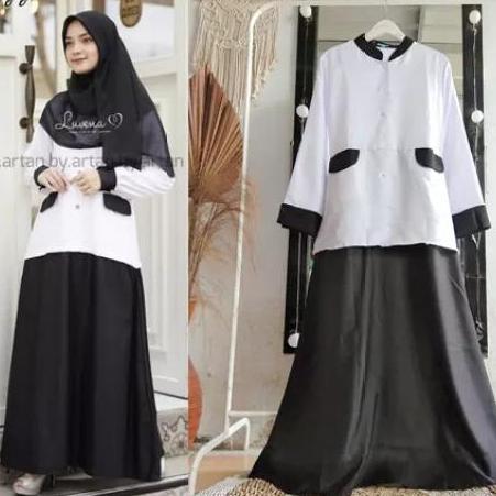 PDH BALOTELLY / GAMIS KERJA / SERAGAM KERJA Dress Wanita