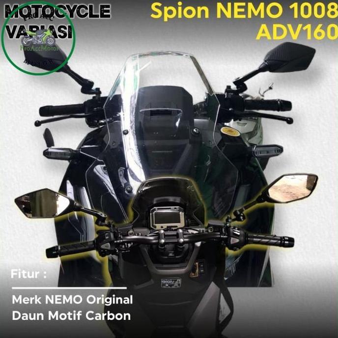 Promo Spion Adv 160 Spion Ducati  ADV 160 Spion bisa semua sepeda motor Baut Kaca Diskon