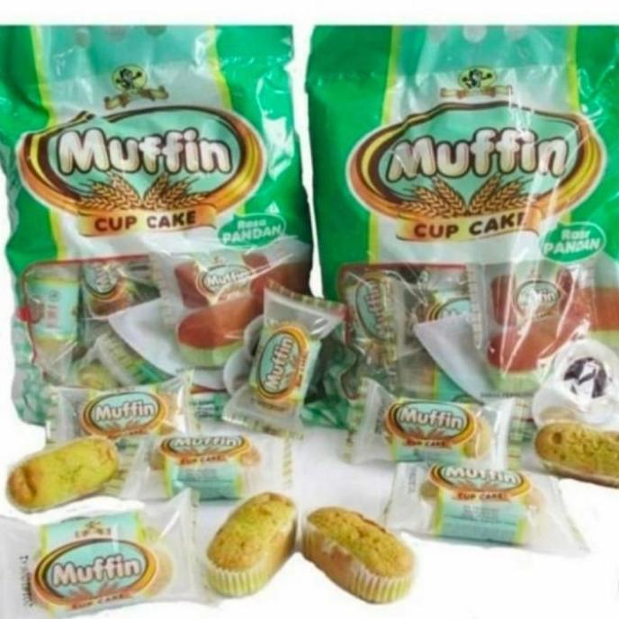 Muffin Cup Cake Pusan Muffin Bolu isi 20 pcs Snack Cemilan Praktis