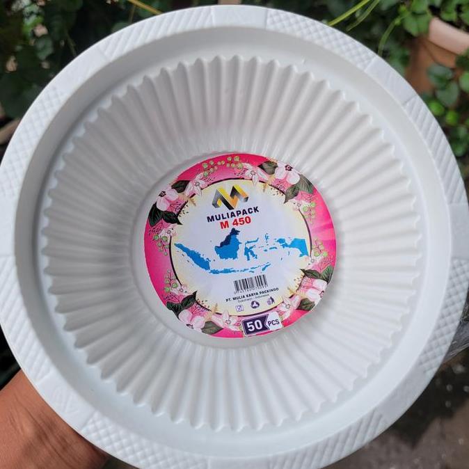 Foodcity- Mangkok M 450 Muliapack Mangkok Plastik Sekali Pakai Pesta