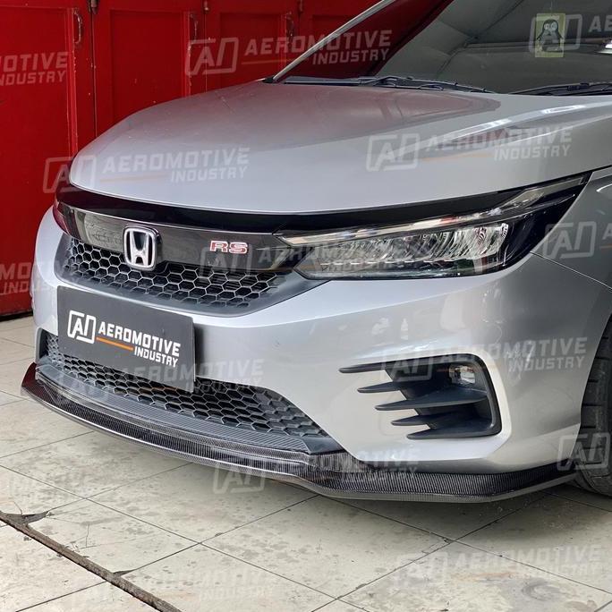 Bodykit lip depan Honda City Hatchback RS Gn5 carbon
