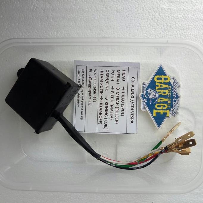 cdi vespa racing cdi vespa tiic upgrade cdi vespa no limit