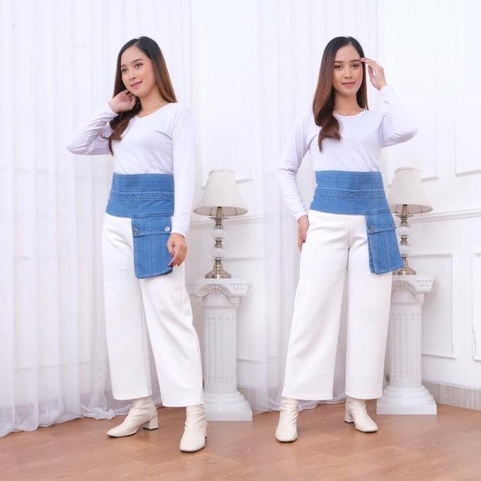 Belt OBI Jeans Denim Premium