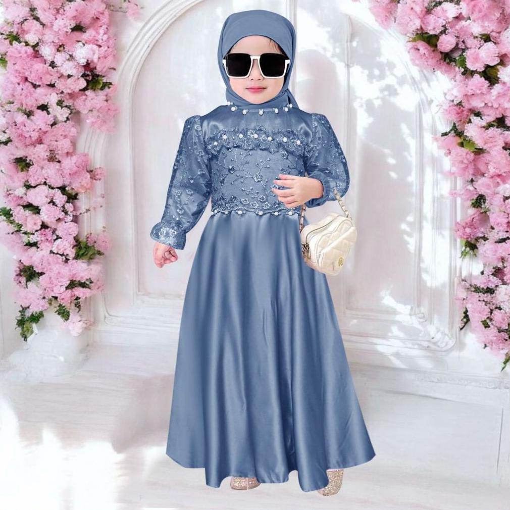 termurah kids inara (1-2thn)(3-5thn)(6-8thn)(9-11thn) gaun anak perempuan mewah dress anak perempuan