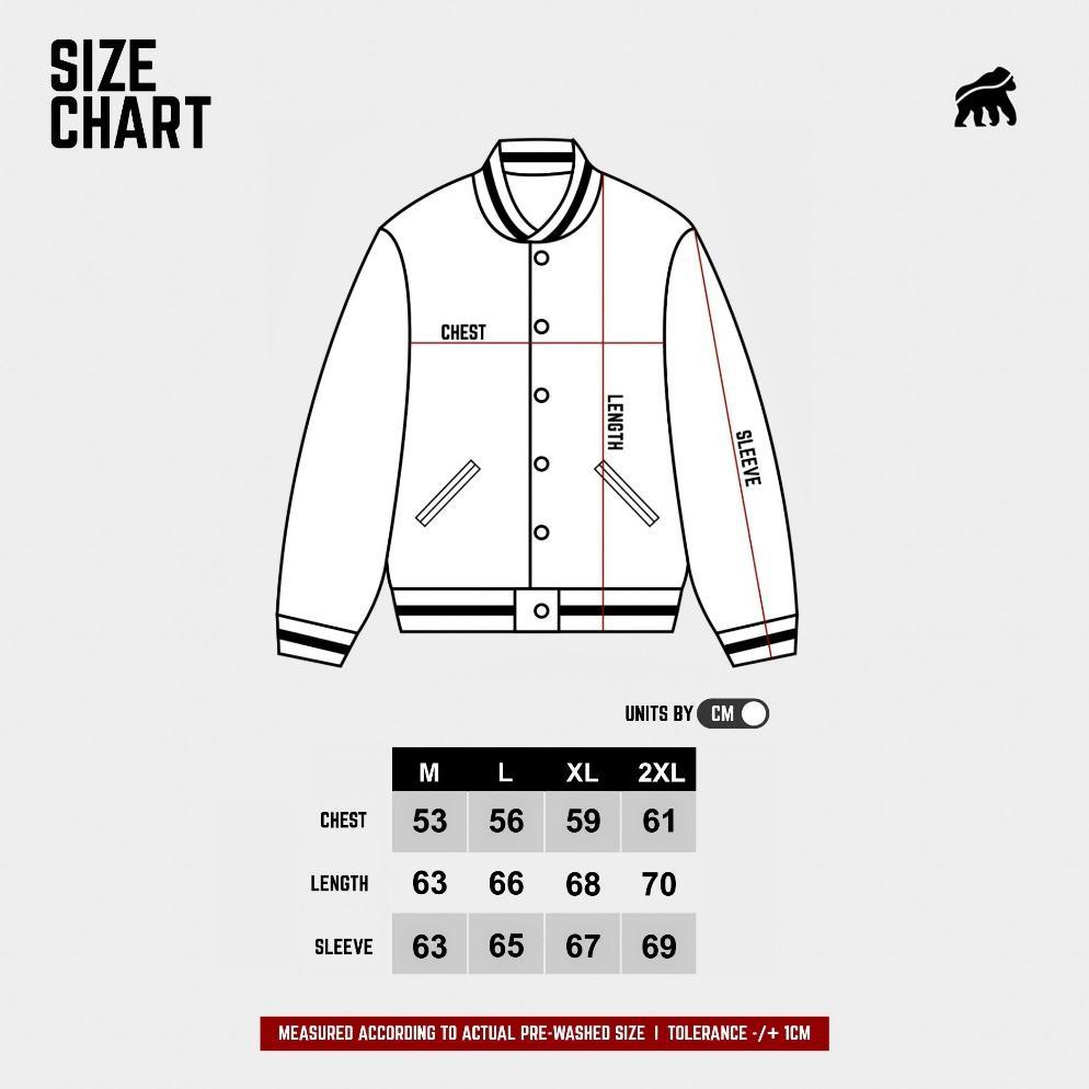 PAKET HEMAT HOUSE OF SMITH JAKET VARSITY PRIA - NEW CHAMSITY #10 - JACKET