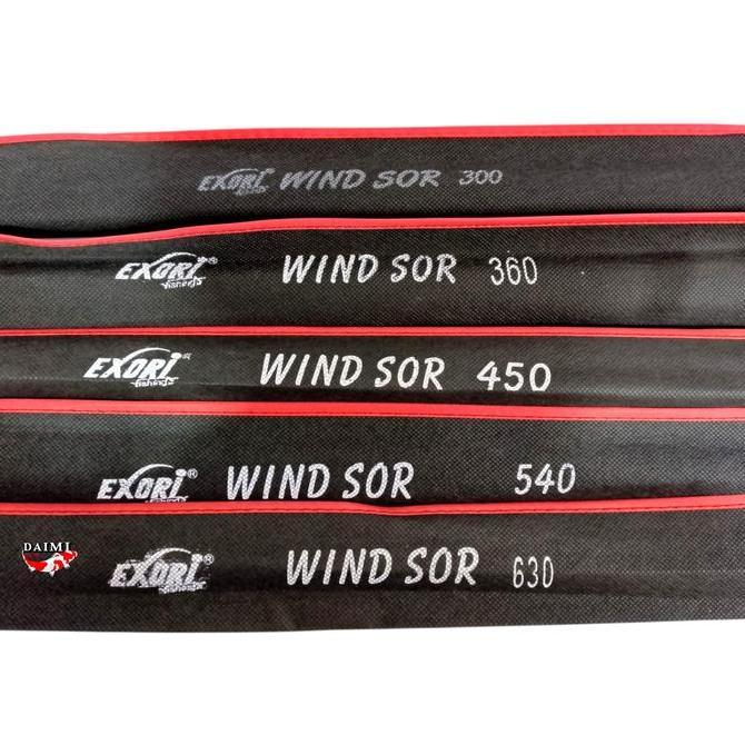 Joran Tegek Exori WIND SOR 300 360 450 540 630 Joran Pancing Tegek Carbon Hard