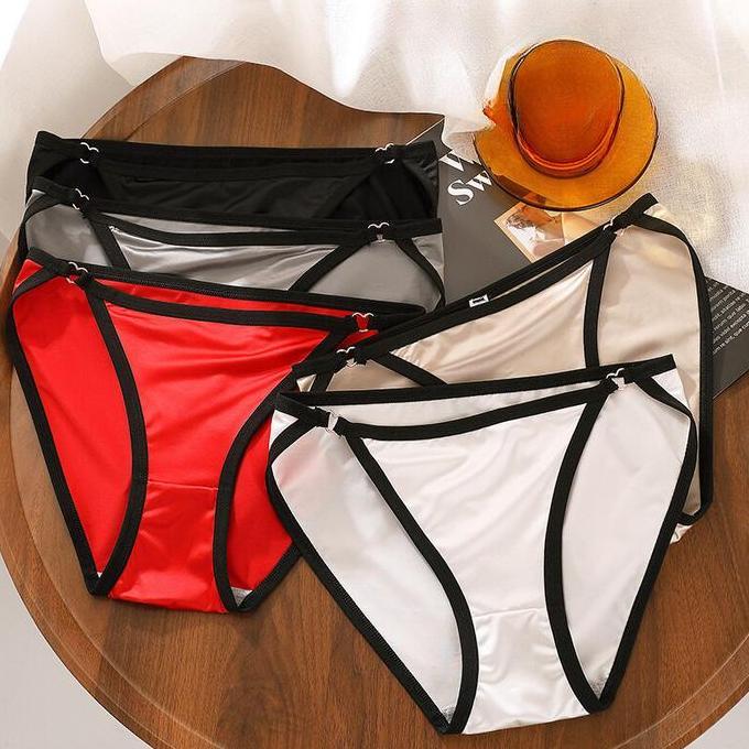 [NL] CD SATIN SUTRA TEBAL PREMIUM BAGUS KUALITAS Y MODEL IMUT LUCU CELANA DALAM DALAMAN SEKSI PANTIE
