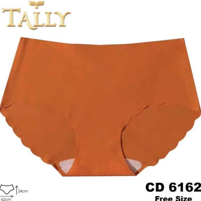 TALLY Cd Wanita Seamless Polos 6162 Cd Tanpa Jahitan fit to L-XL