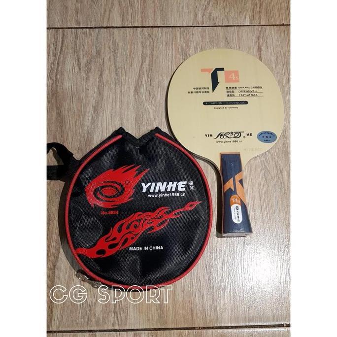 Kayu Pingpong Yinhe T4s Carbon Blade Yinhe T-4s