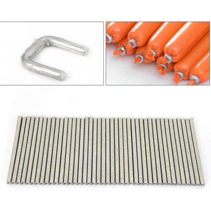 Bisakok- Isi Refill Staples U-Shape Sosis Takeaway Roti Clipper