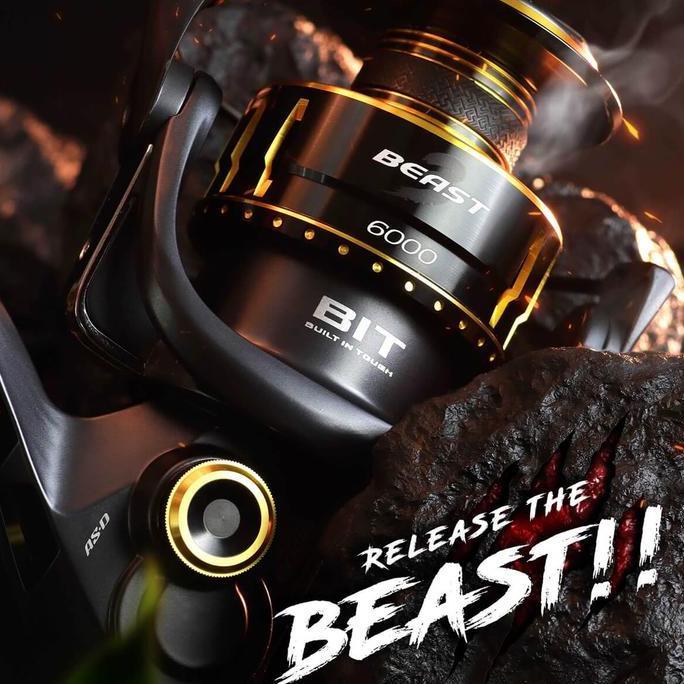 Eupro BEAST 3 Spinning Reel Metal Body SW 3000 4000 5000 6000 | 12+1BB