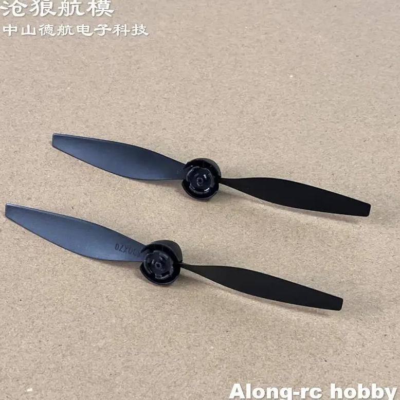 New 130mm 2 blades Propeller for RC Aircraft Spare Parts Volantex rc 400 mm Wingspan 76104 J3 761-11
