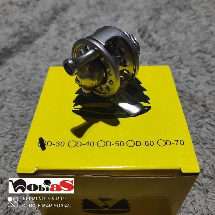 Reel Pancing Flay Troling mini, tokoz KAYDANCE full metal 30. 40. 50