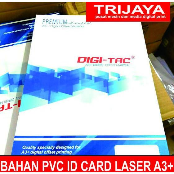 bahan pvc id card laser A3+