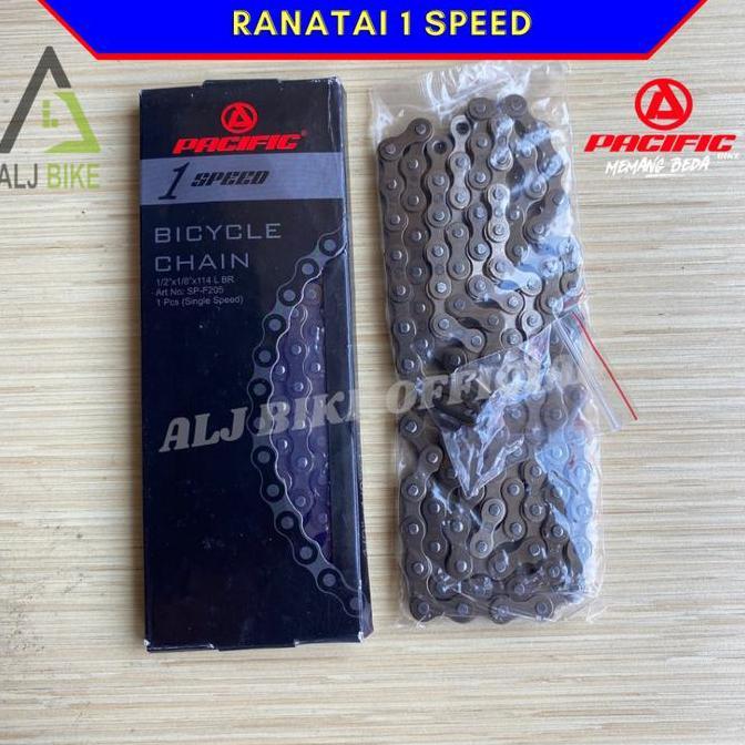 Cycle- Pacific Rantai Rante Sepeda Anak Bmx Dewasa 1 Speed Single