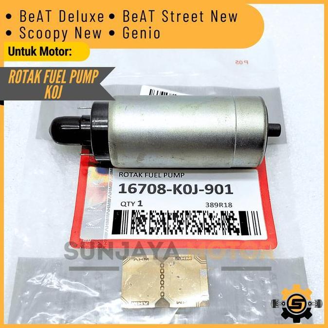 DB44 >> Rotak Fuel Pump K0J Rotak Dinamo Pompa Bensin Kualitas Original Honda Genio Beat Deluxe Scoo