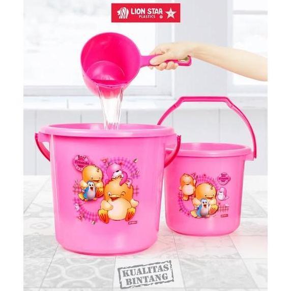 Grosir Zey Ember 6 Galon Elegant E-15 Lion Star Ember Plastik 22 Liter Serbaguna / Cuci Baju, Air Pe