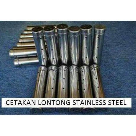 Cetakan Lontong Besar 20cm Bahan Stainless Steel Tebal Anti Karat