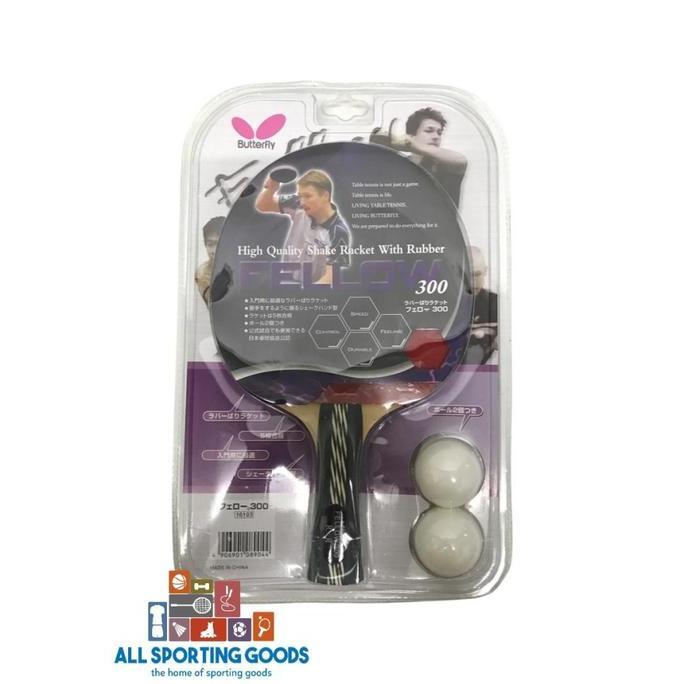 BEBAS ONGKIR - Raket Tenis Meja / Bat Butterfly Fellow 300