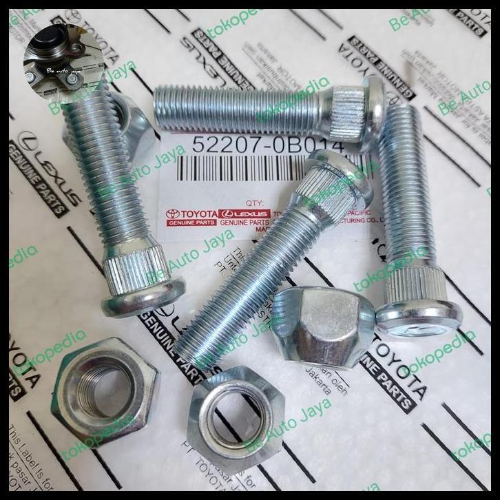 TERMURAH BAUT RODA MUR TOYOTA KIJANG GRAND / KIJANG SUPER/ KIJANG KAPSUL ORI 