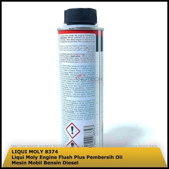 HOT DEAL LIQUI MOLY ENGINE FLUSH PLUS PEMBERSIH OLI MESIN MOBIL BENSIN DIESEL 