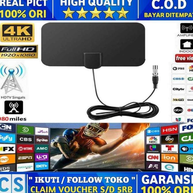 Allthebest- ANTENA TV INDOOR HD TV DIGITAL DAN NON DIGITAL | ANTENA TV LED / LCD /