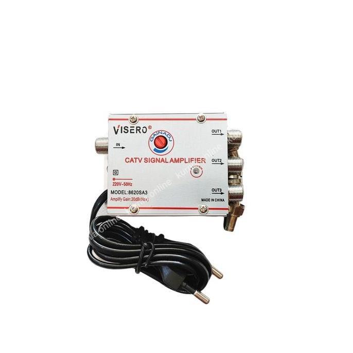 Allthebest- Boster booster CATV 2TV 8TV penguat signal tv uhf siaran digital