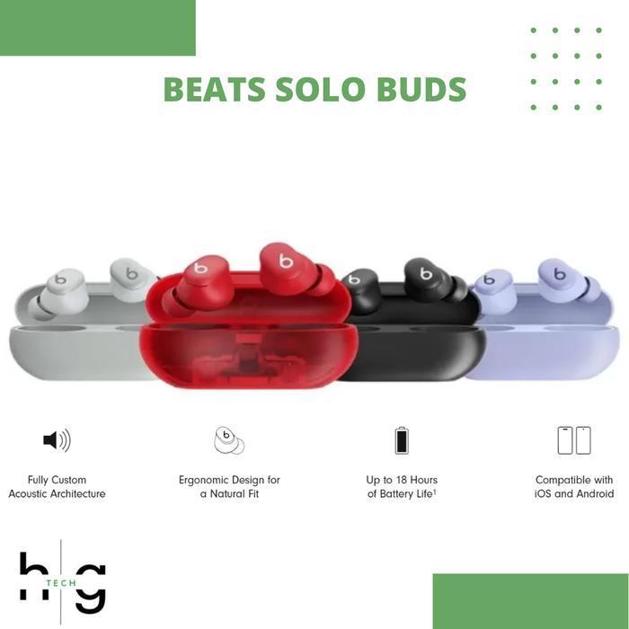 Beats Solo Buds TWS Wireless Bluetooth Earbuds 18 Hours of Battery Life Apple & Android Compatibilit