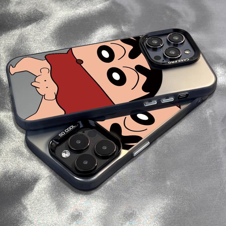 CUCI GUDANG CYK0343 KRAYON KECIL CASE IPHONE SERI KOMPATIBEL UNTUK CASE HP IPHONE 11 12 13 14 15 PRO