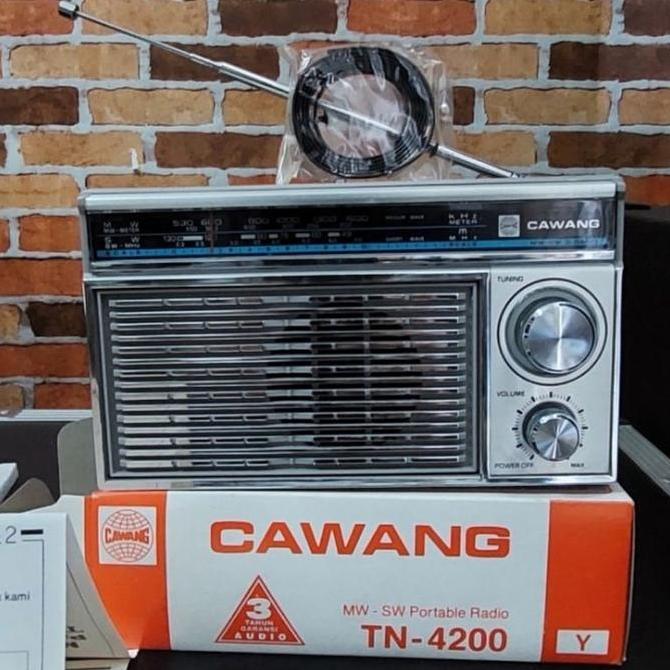 Allthebest- Radio Jadul Cawang TN 4200Y Kondisi NOS