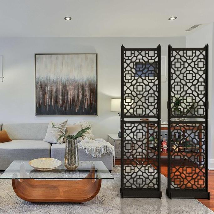Sekat Pembatas Ruangan Laser Cut Oriental | Sketsel Dekorasi Aesthetic