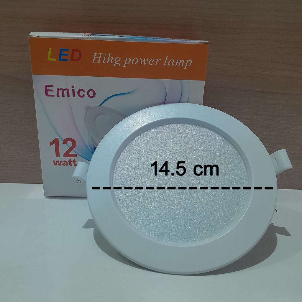 Lampu Downlight Led Inbow EMICO 12 Watt Putih 4 inch