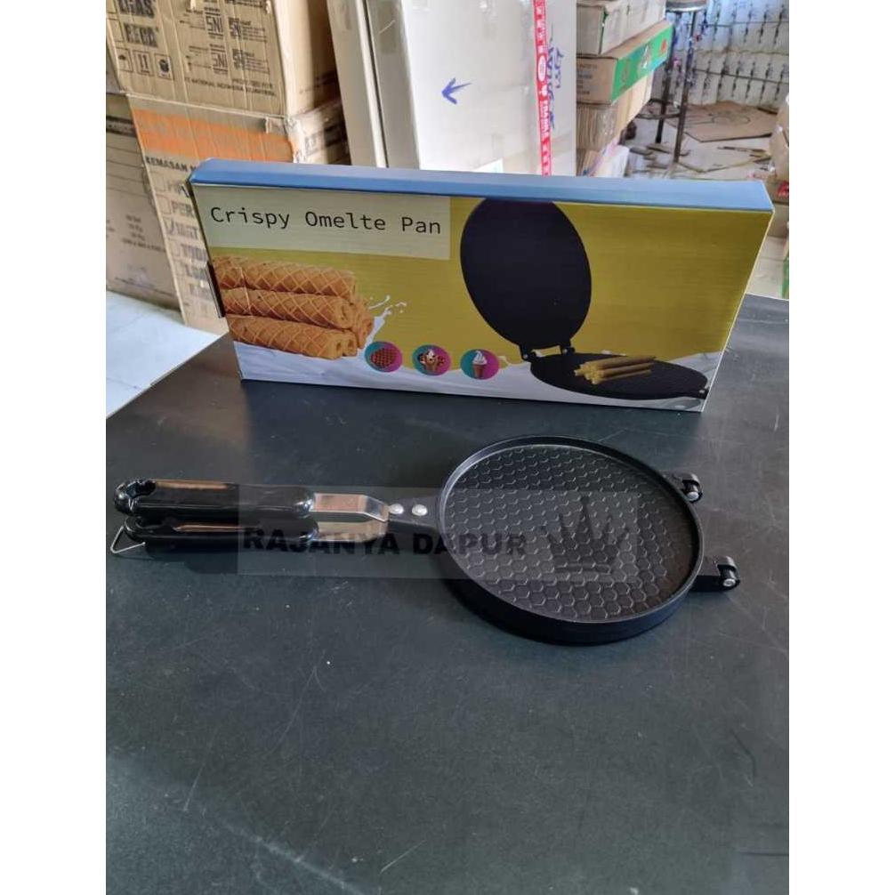 [RY] Cetakan kue semprong premium teflon anti lengket - cetakan opak gapit premium - cetakan egg rol