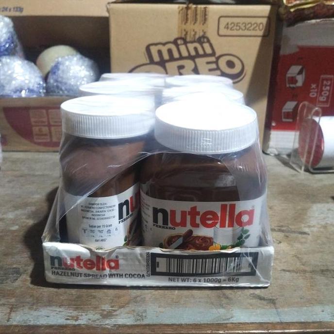 Nutella 1kg ~ 1 karton (6 x 1000 g) [terbaik]