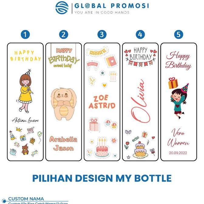 Gifme- Custom Tumbler Orlando Botol Minum Promosi Perusahaan Print Full Color