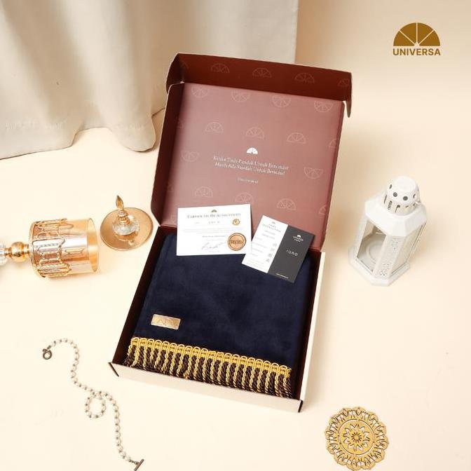 Universa Sajadah Anak (M) - Sajadah Polos Premium, Sajadah Busa Empuk Bulu Alas Kulit Anti Slip