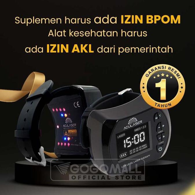 Medikit- Aculaser Ultimate 14 Titik Laser + Nmes Terapi Laser Go Healthy
