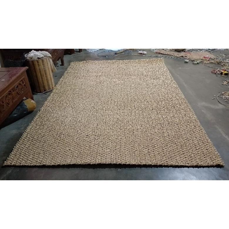 [RTN] Rug Seagrass Kotak 200x150cm / Karpet Anyaman Natural / Dekorasi